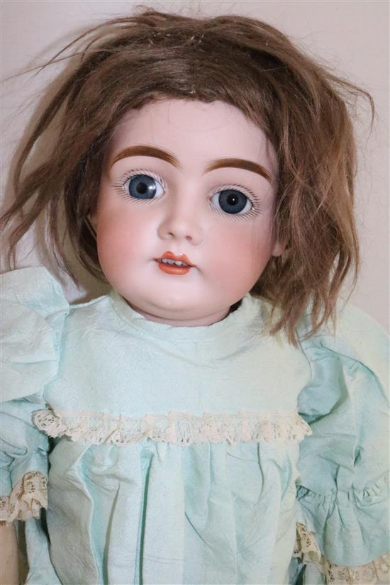 A Kestner bisque head child doll, no. 146, 24in.